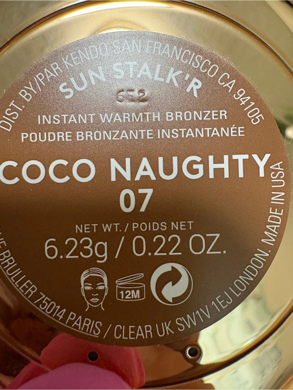 Fenty Beauty Sun Stalk’r Bronzer ~ COCO NAUGHTY 07~ Full Sz, 0.22 oz, BNIB, NEW
